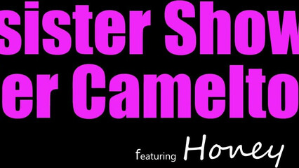 Извращенный сводный брат выебал сестренку во время фитнеса