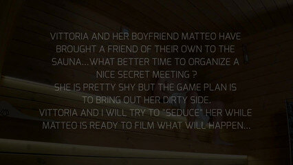 Реальное секс приключение в сауне с двумя незнакомками